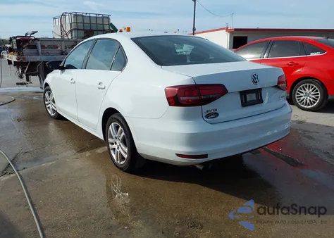 2017 Volkswagen Jetta 1.4T S из США, поврежденный, VIN 3VW2B7AJ9HM319700